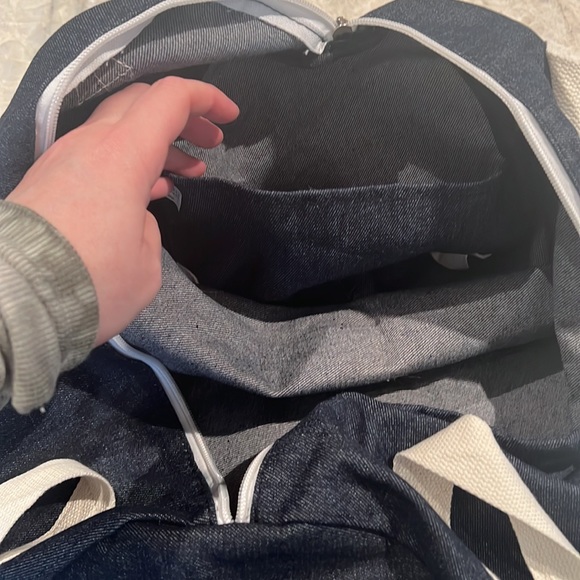 Gym and Juice Blue Duffel Bag - Picture 12 of 13